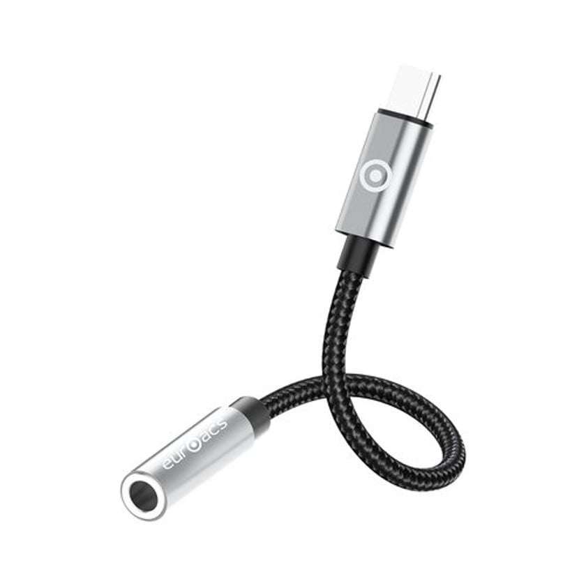 Kabel AUX Euroacs EU-P363 Type-C - 3.5 mm