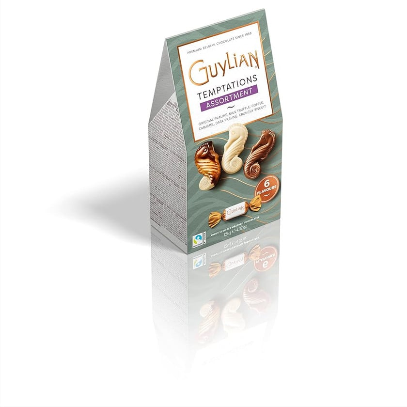 Südlü şokolad Guylian Temptations Assortment, 124 q