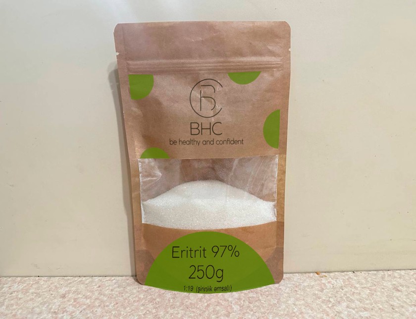 Şirinləşdirici BHC, Eritrit 97%, 250 q