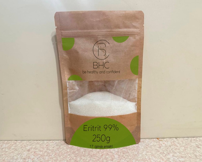 Şirinləşdirici BHC, Eritrit 99%, 250 q