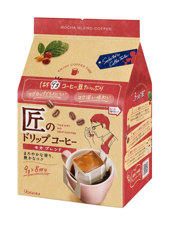 Qəhvə Kataoka Takumi Drip Coffee Mocha Blend, 8 əd