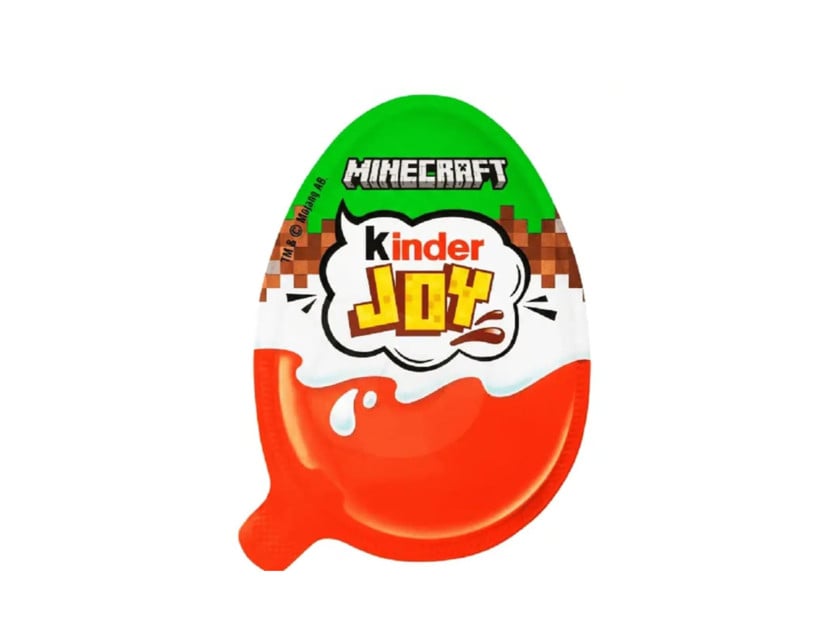 Hədiyyəli yumurta Kinder Joy Minecraft