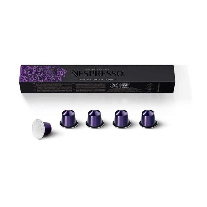 Kapsullarda qəhvə Nespresso Original Ispirazione Italiana Arpeggio Coffee Capsules, 60 q, 10 əd
