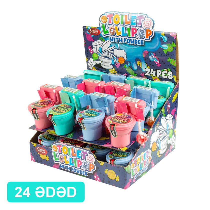 Lollipop Carilo, 15 q, 24 əd