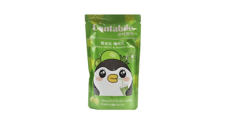 Yaşıl üzüm ləzzətli içki Cantabile 230 ml