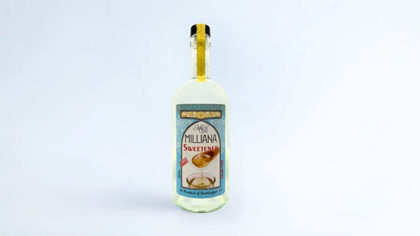 Sirop Milliana Sweetener, şəkərsiz, 700 ml
