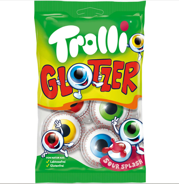 Jele konfetlər Trolli Glotzer 75 q