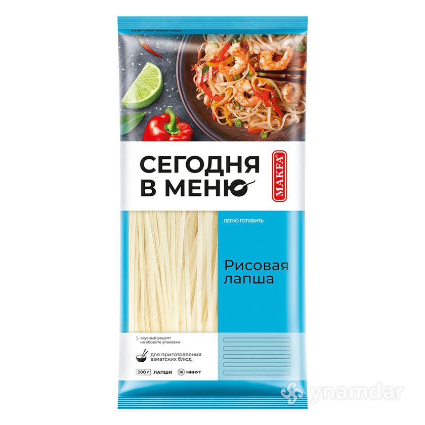 Düyü əriştə Makfa Сегодня в меню, 200 q
