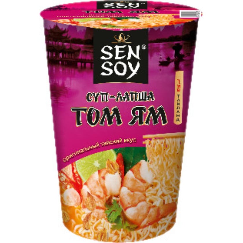 Əriştə, Sen Soy Tom Yum, 65 q