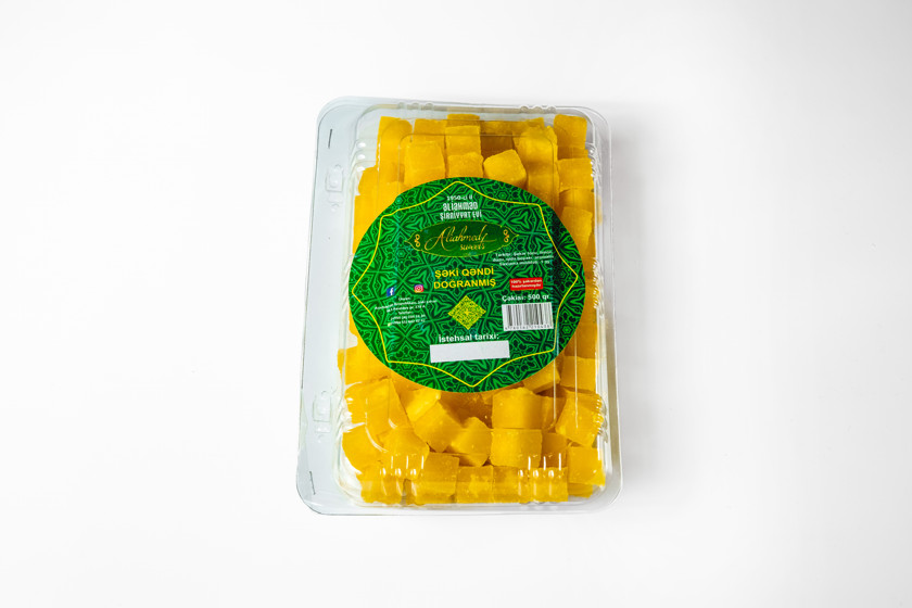 Kəsmə qənd Aliahmed Sheki Sweets, Limon, 500 q