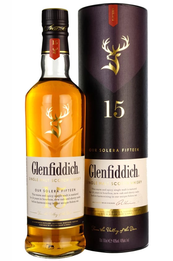 Viski Glenfiddich 15 illik, 700 ml