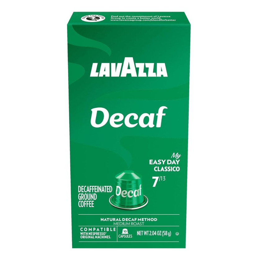 Kapsullarda qəhvə Lavazza Decaf, 10 əd
