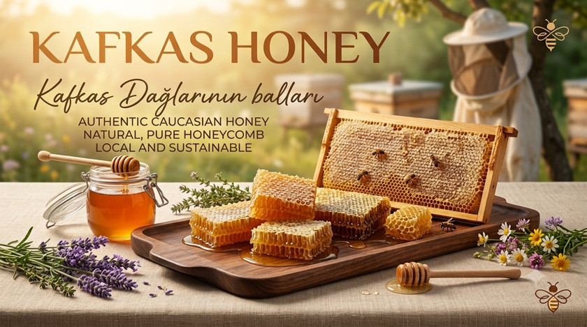 Şanı bal Qafqaz Honey, 1000 q