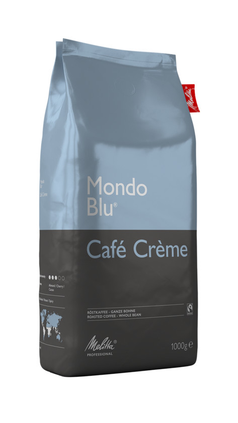 Qəhvə dənələri Melitta Mondo Blu Cafe Creme, 1000 q
