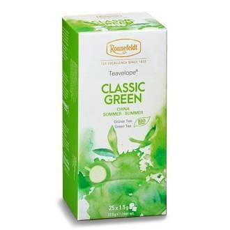 Yaşıl çay Ronnefeldt BioTeavelope Classic Green, 25 əd