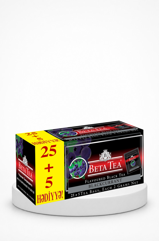 Paket çayı Beta Blackcurrant, 30x2 q