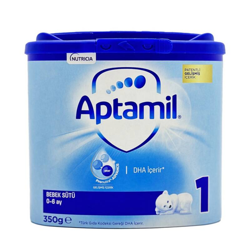 Quru südlü qatışıq Aptamil 0-6 ay, 350 q - 121-02943