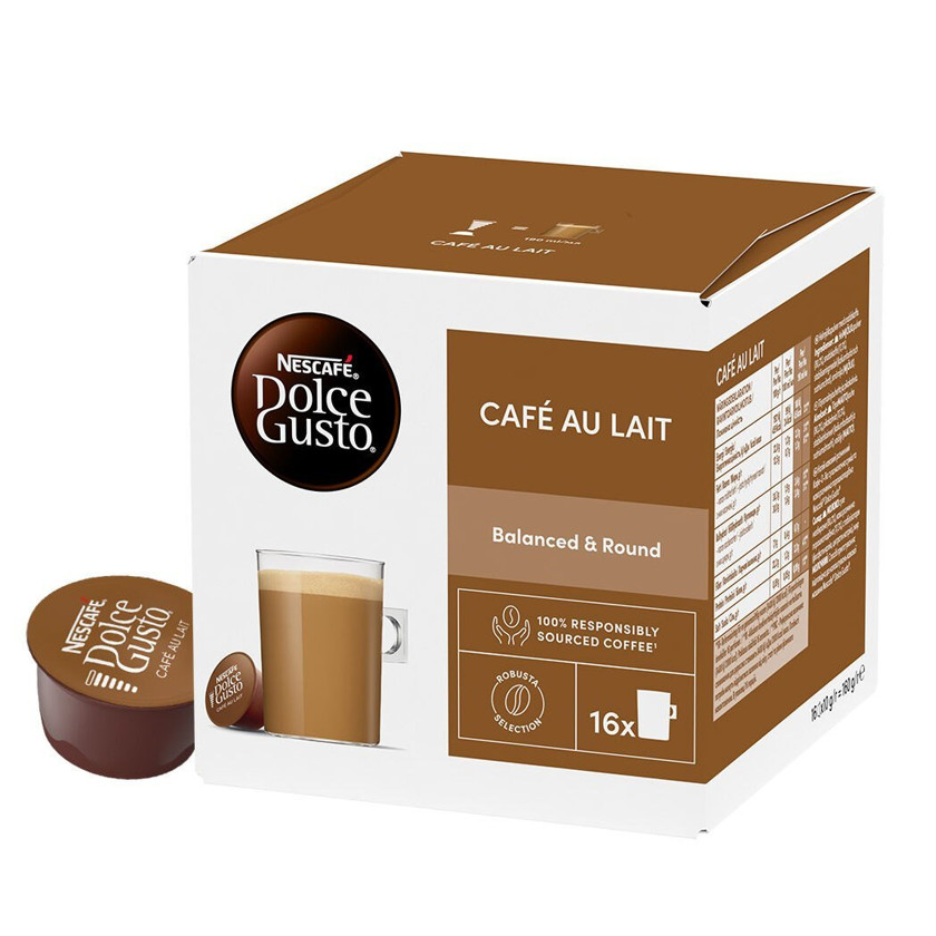 Kapsullu qəhvə DG Cafe Au Lait, 16 əd - 7613036084659