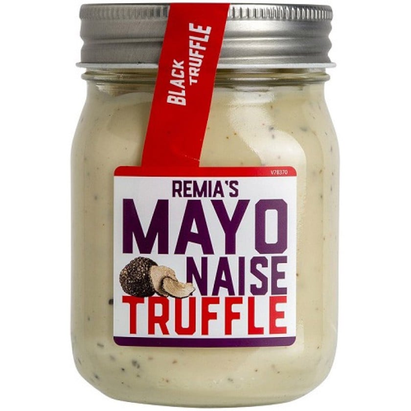 Mayonez Remia's Black Truffle, glütensiz, qara trüffelli, 220 ml