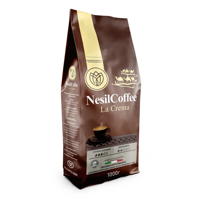 Qəhvə dənələri NesilCoffee La Crema, 1000 q