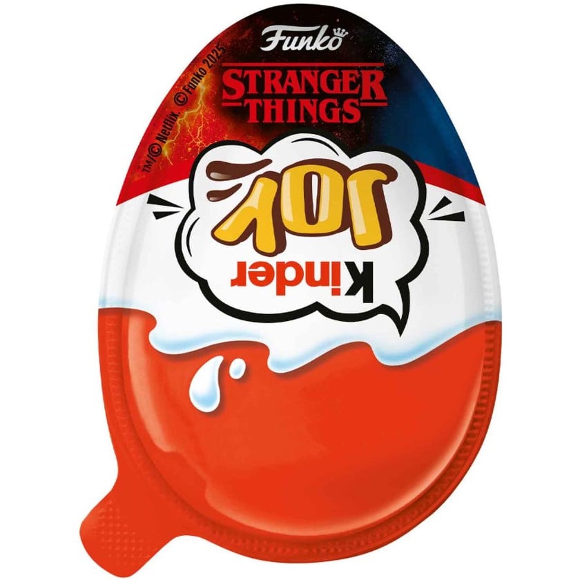 Şokoladlı yumurta Kinder Joy Stranger Things