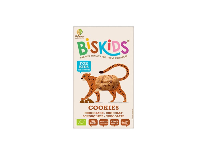 Peçenye BISKIDS şokoladlı, 36 ay+, 6x120 q