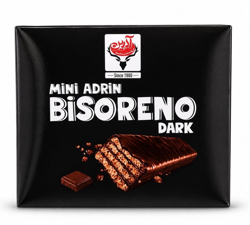 Vafli Mini Adrini Bisoreno Dark, 450 q
