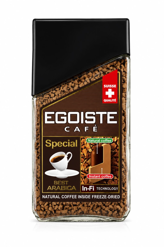 Həll olunan qəhvə Egoiste Café Special Best Arabica, 100 q