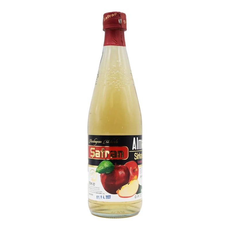 Təbii Alma Sirkəsi Şafran 500 ml