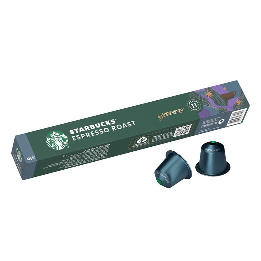 Kapsullu qəhvə Starbucks Nespresso Espresso Roast, 100% Arabika kofe - 7613036961660