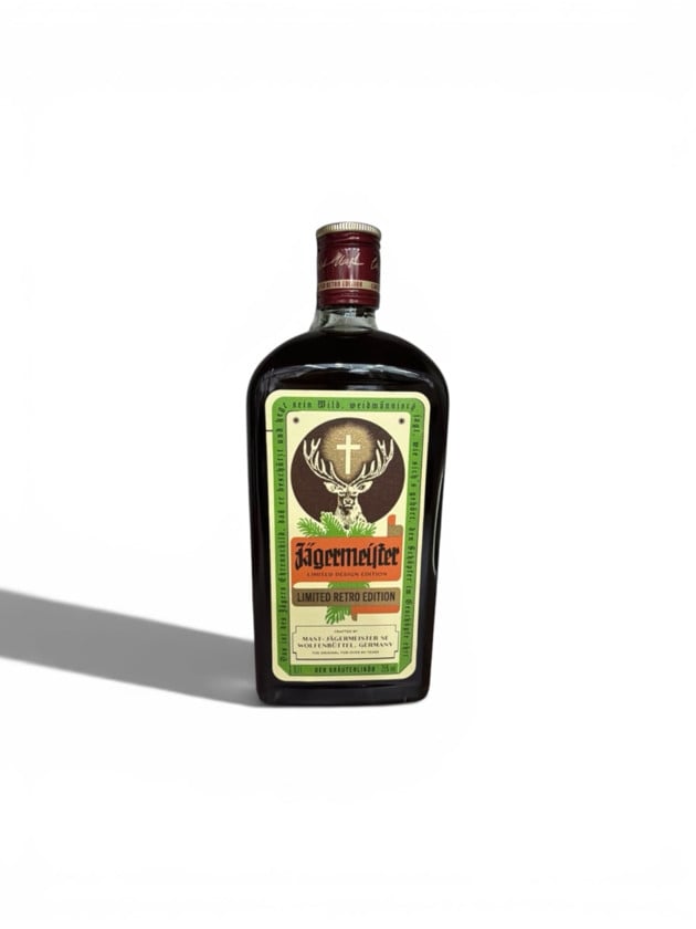 Likör Jägermeister, məhdud braxılışlı Retro Sərgi