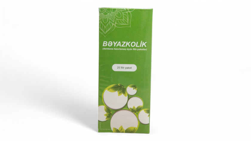 Bitki çayı Bəyazkolik, 20 filtr-paket