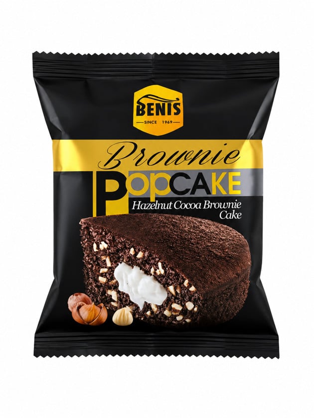 Keks Benis Brownie Popcake, 80 q