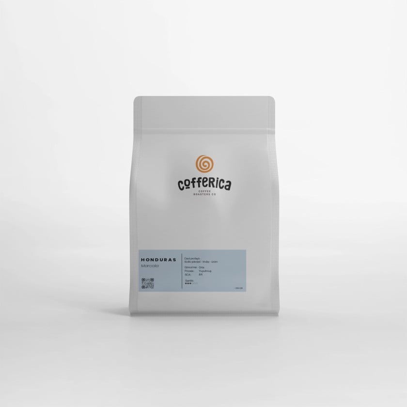 Qəhvə dənələri Cofferica Honduras Marcala, 1 kq
