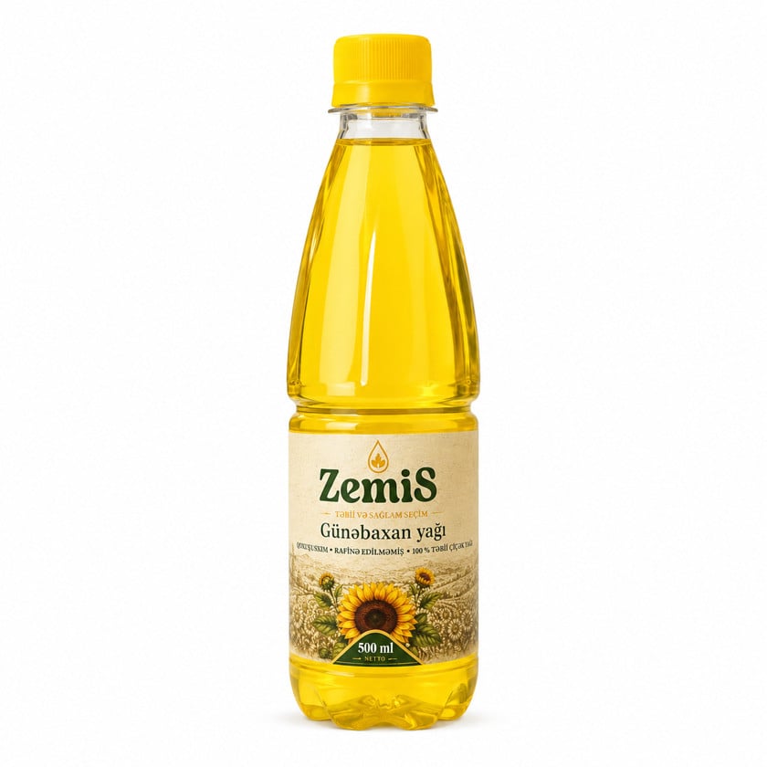 Günəbaxan yağı ZemiS, 500 ml