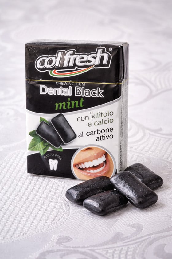 Saqqız Col Fresh Dental Black Mint, 24 q