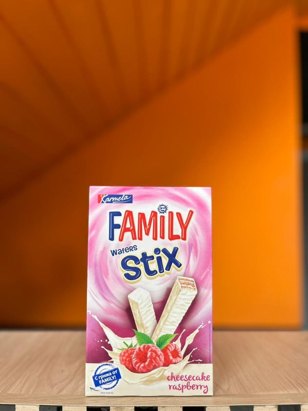 Moruqlu vafli Family Stix, 155q