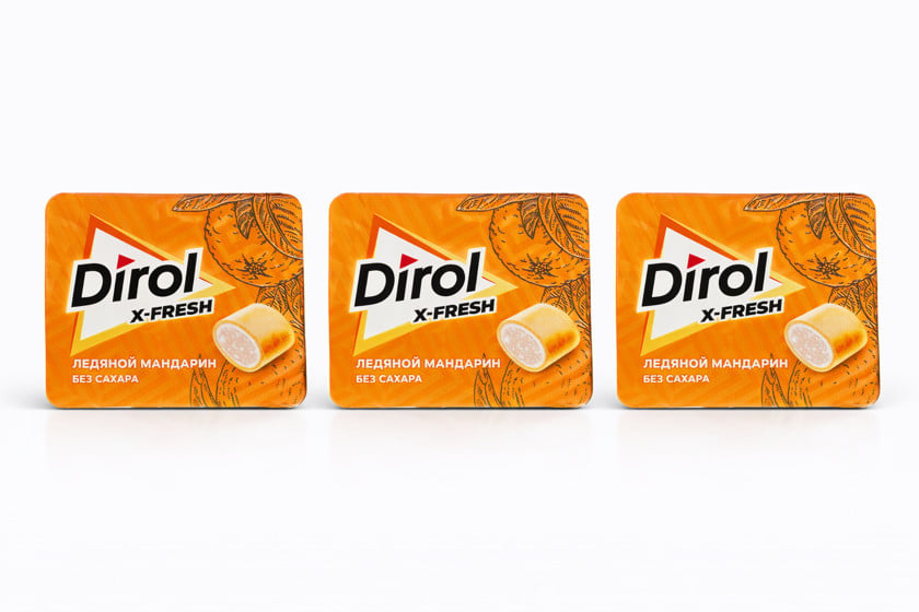 Dirol saqqız x-fresh mandarin 16qr 3 əd