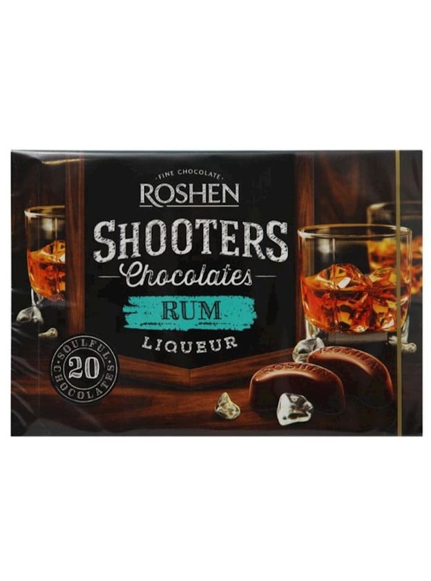 Şokolad konfetlər Roshen Shooters Rum 150 q