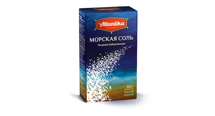 Dəniz duzu yodlaşdırılmış Atlantik gözəl 500 qr 4607005090775