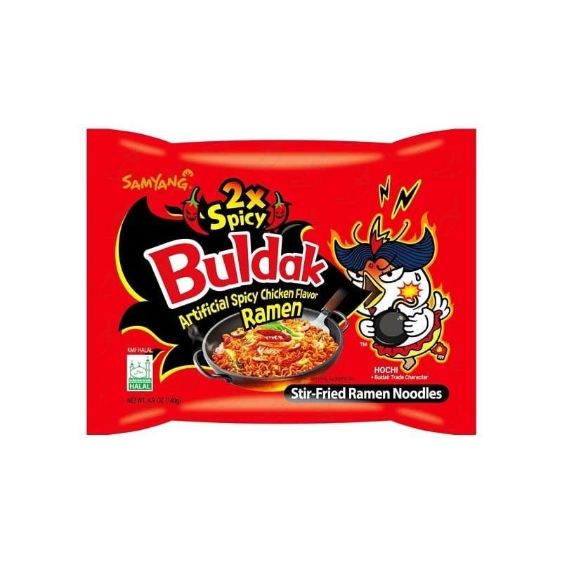 Əriştə Samyang Buldak 2x Spicy, 140 q