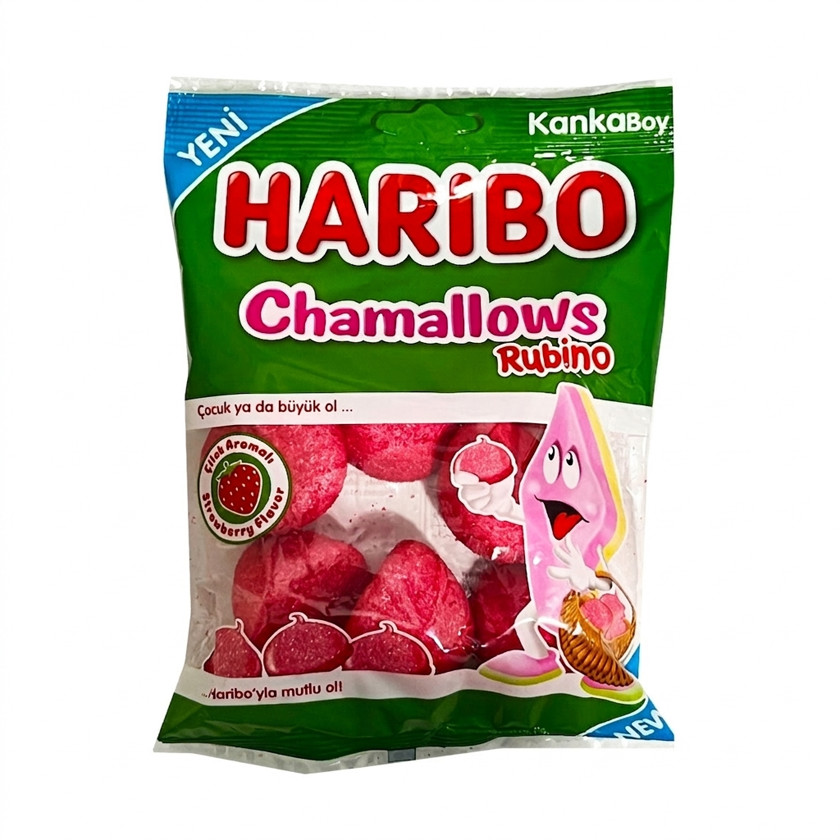 Zefir Haribo Chamallows Rubino, 70 q