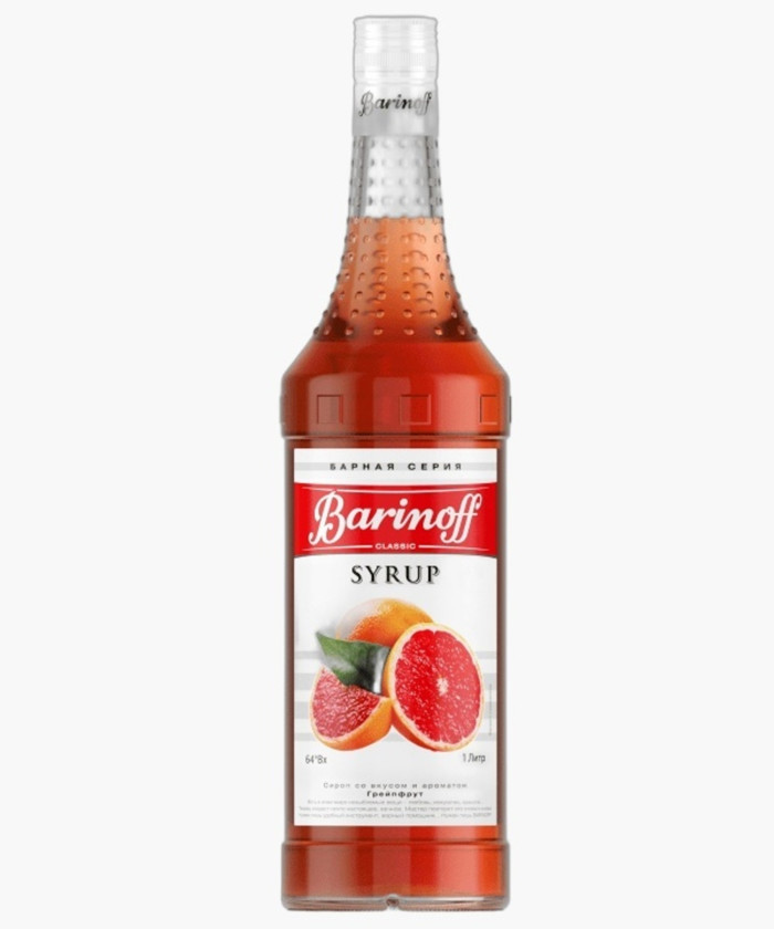 Sirop Barinoff, Qreypfrut, 1000 ml