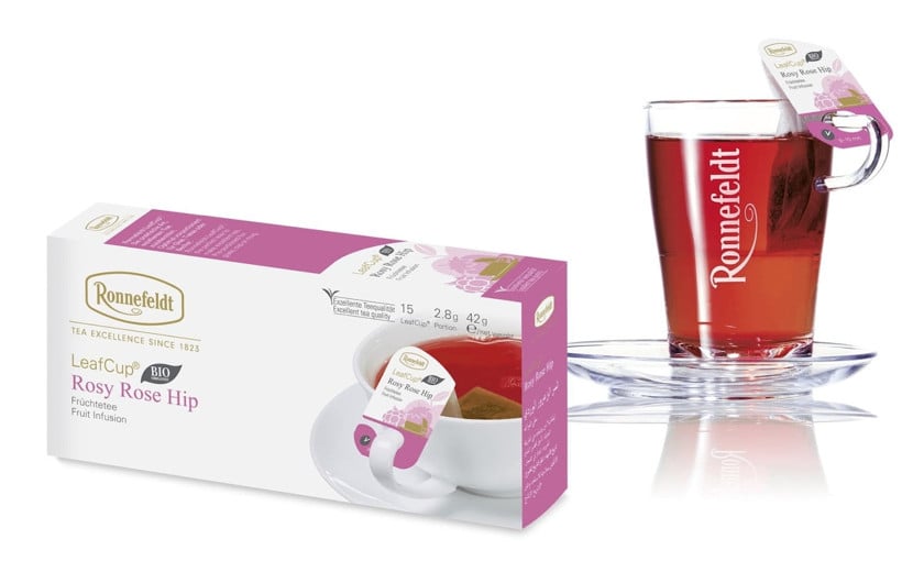 Çay Ronnefeldt Bio Rosy Rose Hip LeafCup