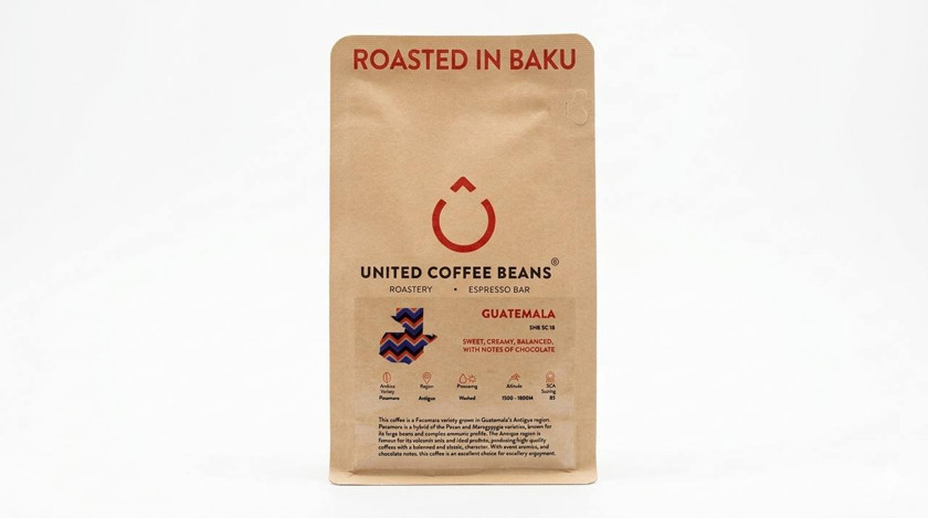 Qəhvə United Coffee Beans Quatemala 200 q
