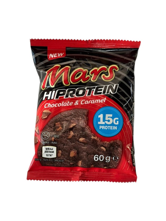 Peçenye Mars HiProtein Cookie Şokolad & Karamel, 60 q