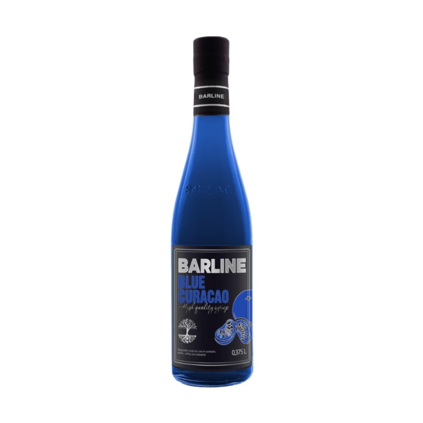 Şərbət Barline Blue Curacao, 375 ml