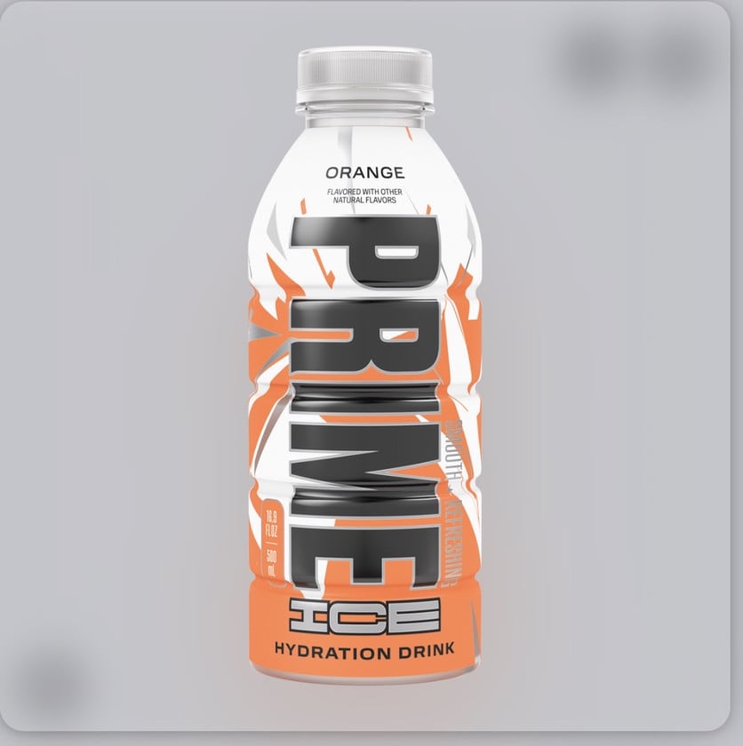 Hidratasiya içkisi Prime Ice Orange 500 ml