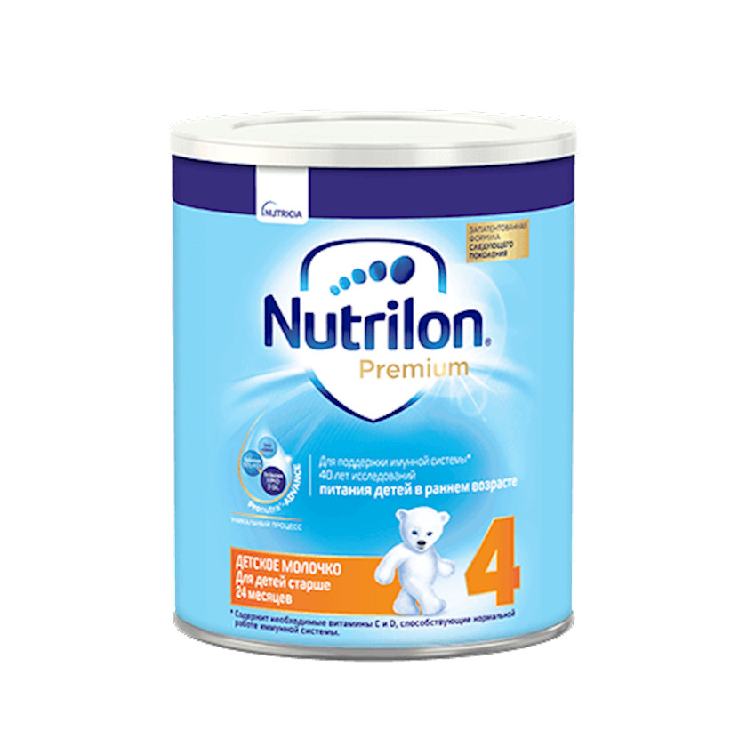 Quru südlü qatışıq Nutrilon N4 Premium, 24+ ay, 400 q