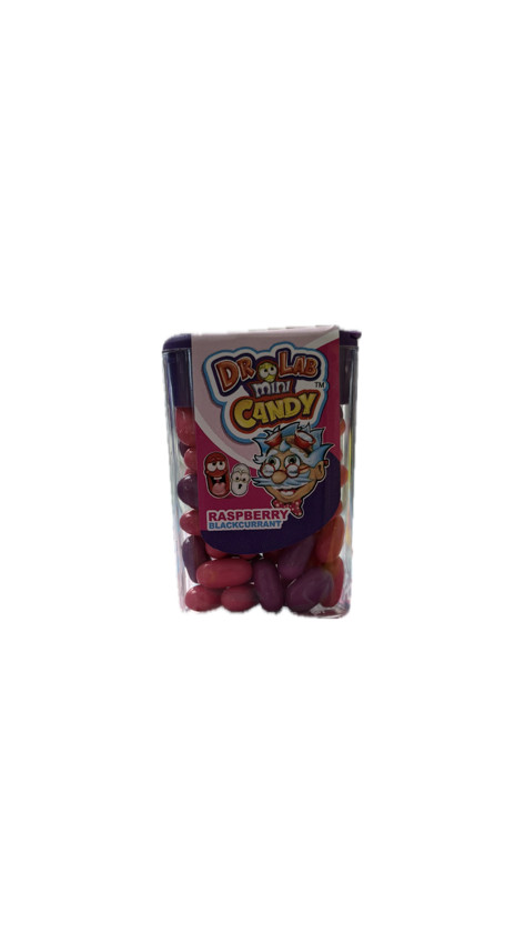Konfetlər Dr. Lab Mini Candy Raspberry/Blackcurrant, 16 q